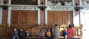 Витебский вокзал в стиле модерн с Ириной Леонидовной 