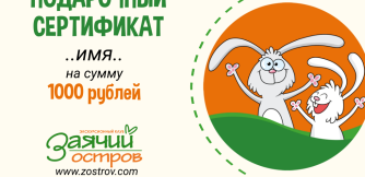 Подарочный сертификат 